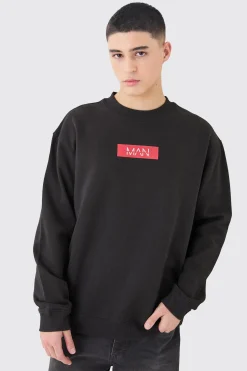 boohooMAN Man Print Sweatshirt | UK| Hoodies & Sweatshirts