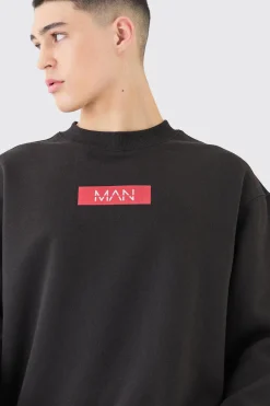 boohooMAN Man Print Sweatshirt | UK| Hoodies & Sweatshirts