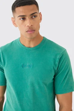 Man Roman Washed Crew Neck T-shirt | UK^boohooMAN Sale