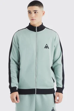 boohooMAN Man Side Panel 1/4 Zip Funnel Neck Sweatshirt | UK| Hoodies & Sweatshirts