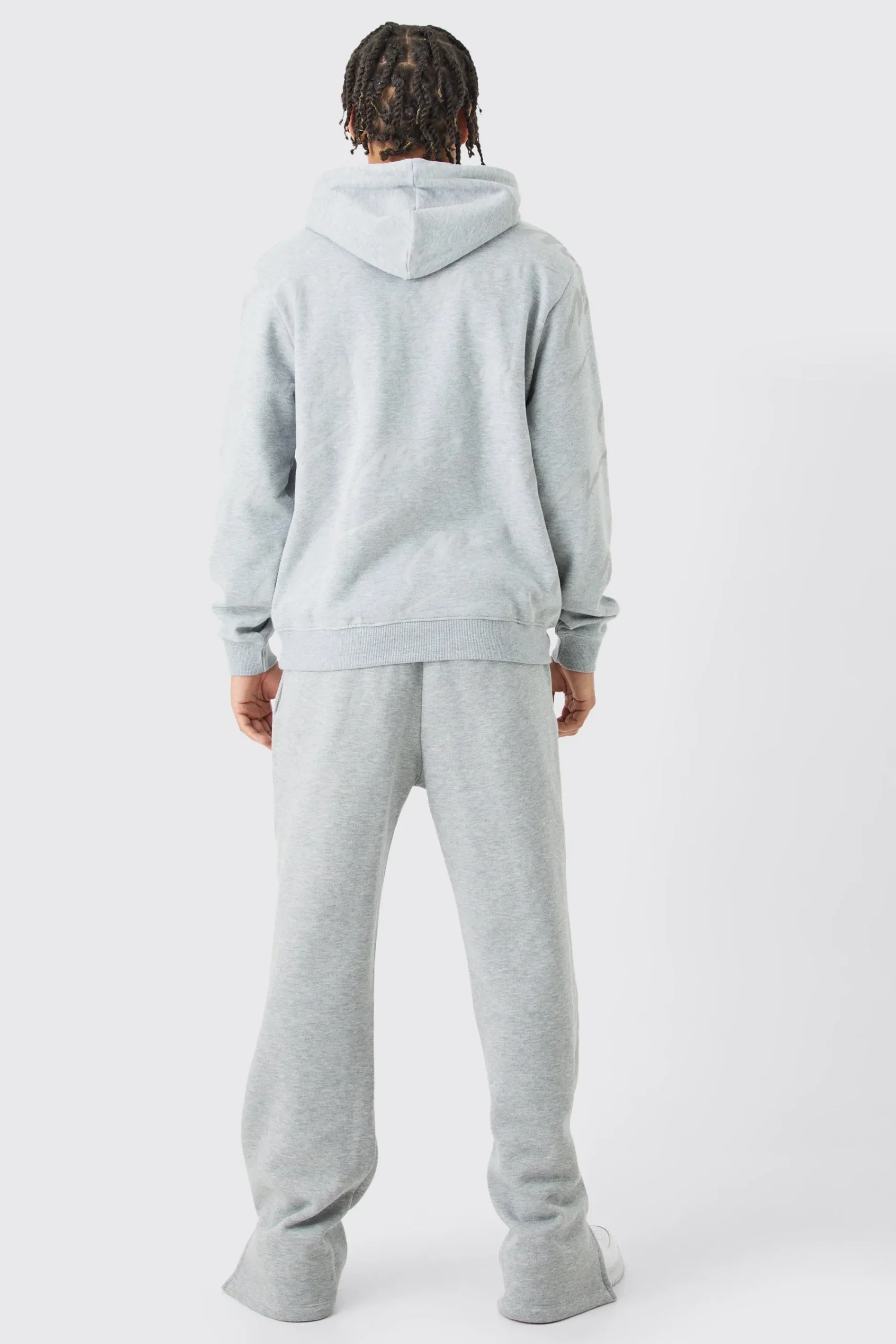 boohooMAN Man Signature All Over Print Hoodie | UK| Hoodies & Sweatshirts