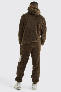 boohooMAN Man Signature Borg Over The Head Hoodie | UK| Hoodies & Sweatshirts