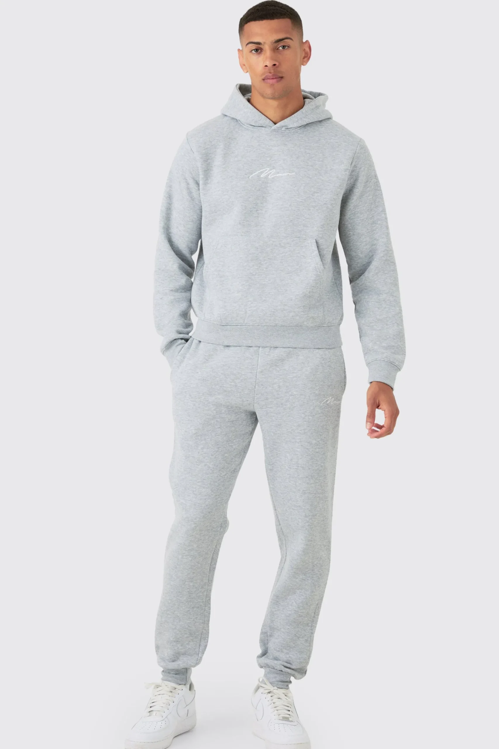 boohooMAN Man Signature Boxy Hooded Tracksuit | UK| Tracksuits