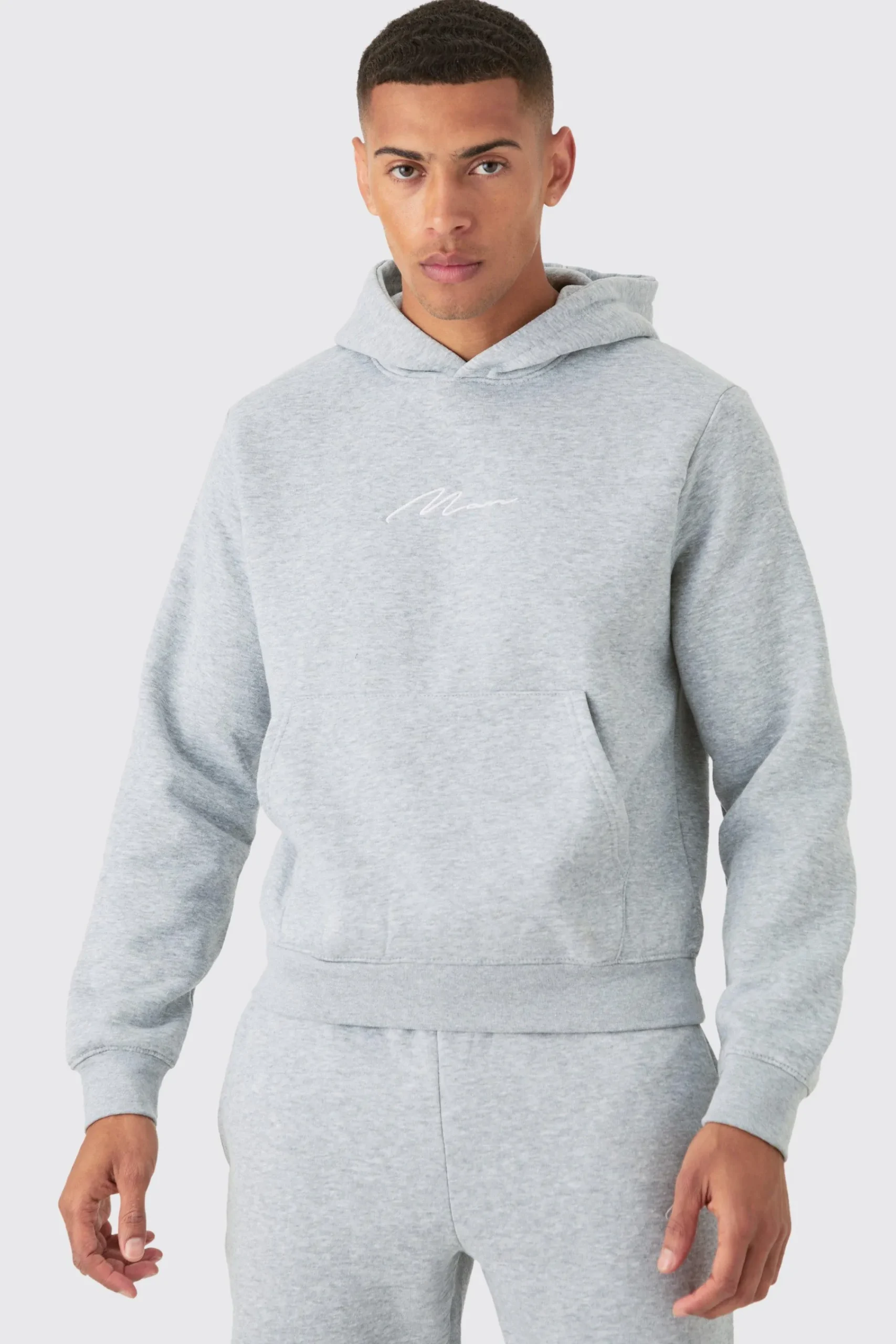 boohooMAN Man Signature Boxy Hooded Tracksuit | UK| Tracksuits