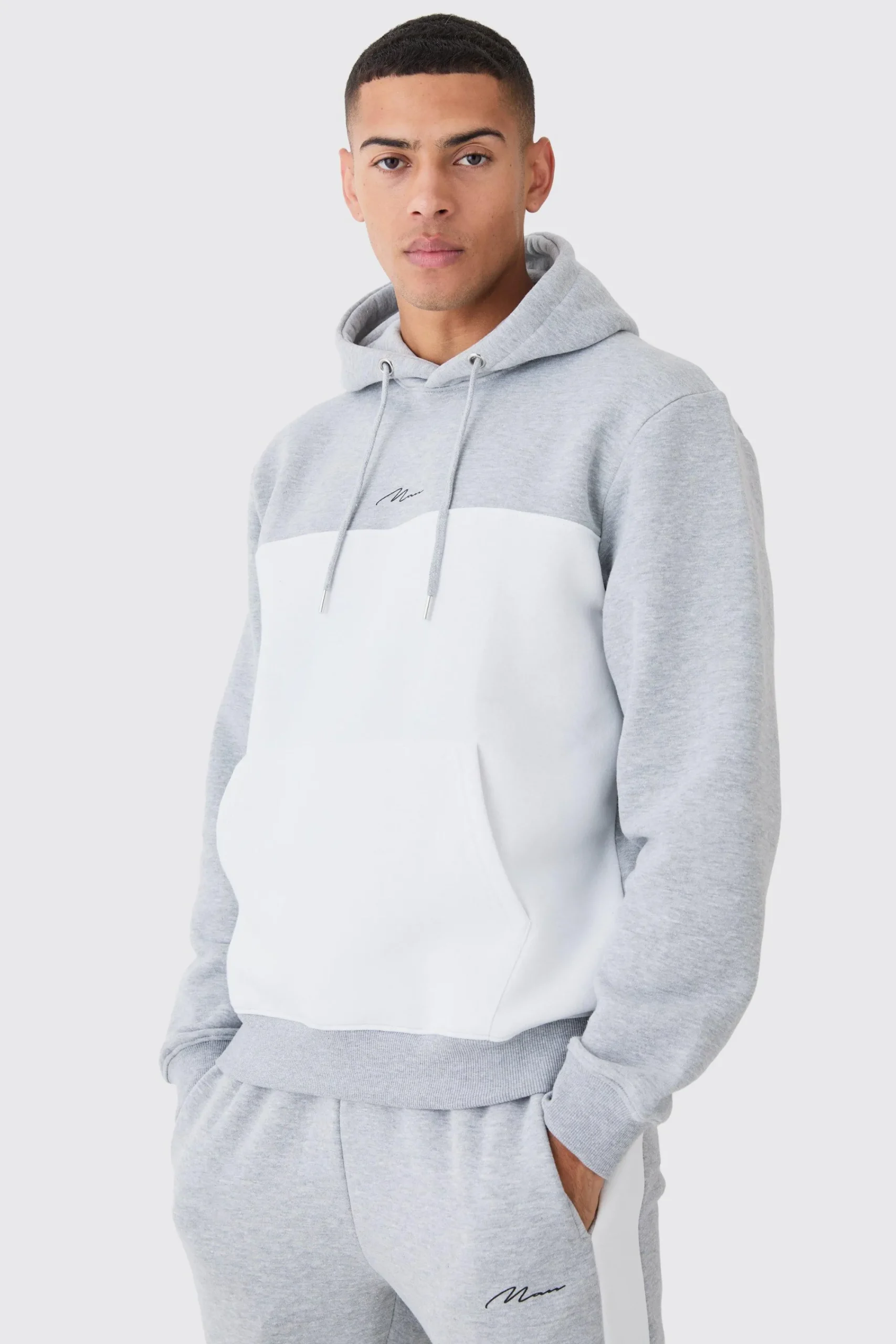 boohooMAN Man Signature Colour Block Hooded Tracksuit | UK| Tracksuits