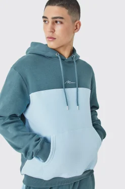 boohooMAN Man Signature Colour Block Hooded Tracksuit | UK| Tracksuits