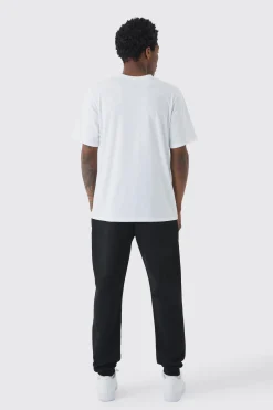 Man Signature Embroidered T-shirt | UK^boohooMAN Hot