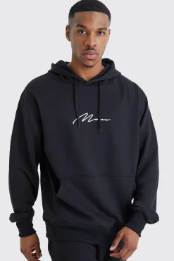 boohooMAN Man Signature Over The Head Hoodie | UK| Hoodies & Sweatshirts