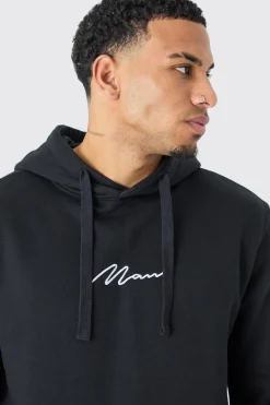 boohooMAN Man Signature Over The Head Hoodie | UK| Hoodies & Sweatshirts