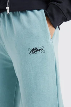 boohooMAN Man Signature Overdyed Regular Joggers | UK| Joggers
