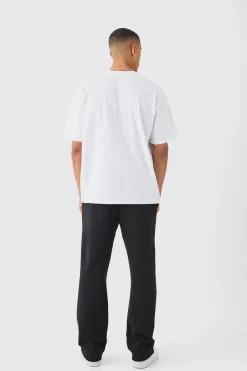 Man Signature Oversized Crew Neck T-shirt | UK^boohooMAN Hot