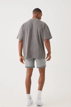 Man Signature Oversized Heavyweight T-shirt | UK^boohooMAN Discount