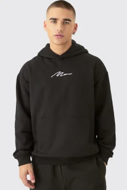 boohooMAN Man Signature Oversized Over The Head Hoodie | UK| Hoodies & Sweatshirts