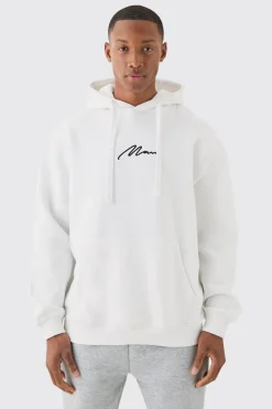 boohooMAN Man Signature Overszied Over The Head Hoodie | UK| Hoodies & Sweatshirts