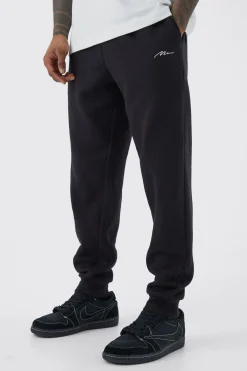 boohooMAN Man Signature Regular Fit Jogger | UK| Trousers|Joggers