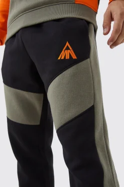 boohooMAN Man Slim Fit Colour Block Jogger | UK| Joggers