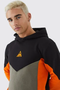 boohooMAN Man Slim Fit Colour Block Hooded Tracksuit | UK| Tracksuits