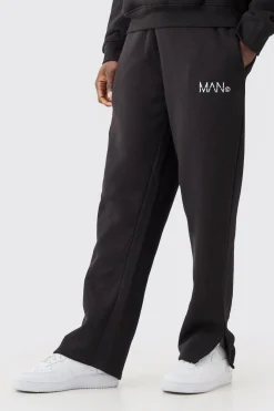 boohooMAN Man Split Hem Jogger | UK| Trousers|Joggers