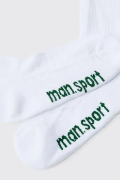 boohooMAN Man Sport Crew Socks | UK| Underwear & Socks|Underwear & Socks