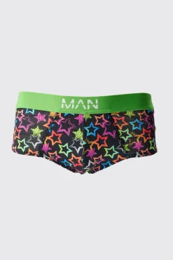 boohooMAN Man Star Printed Briefs | UK| Underwear & Socks|Underwear & Socks