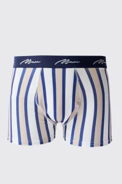 boohooMAN Man Stripe Printed Boxers | UK| Underwear & Socks|Underwear & Socks