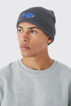 boohooMAN Man Waffle Beanie | UK| Hats & Caps
