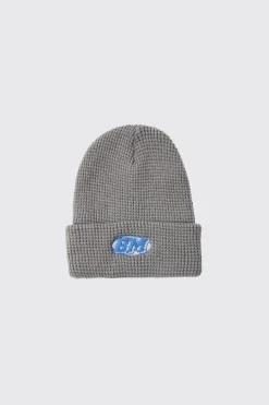 boohooMAN Man Waffle Beanie | UK| Hats & Caps