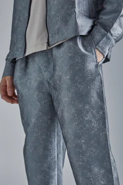 boohooMAN Marl Fabric Interest Straight Trouser | UK| Sets & Co-Ords