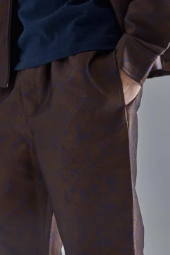 boohooMAN Marl Fabric Interest Straight Trouser | UK| Sets & Co-Ords