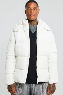 boohooMAN Matt Panel Puffer Jacket | UK| Coats & Jackets