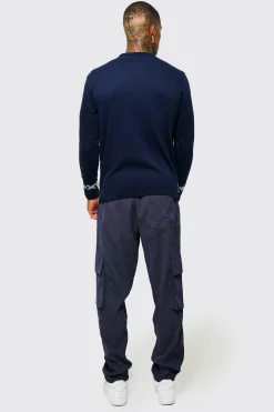 boohooMAN Merry Christmas Ya Filthy Animal Jumper | UK| Knitwear