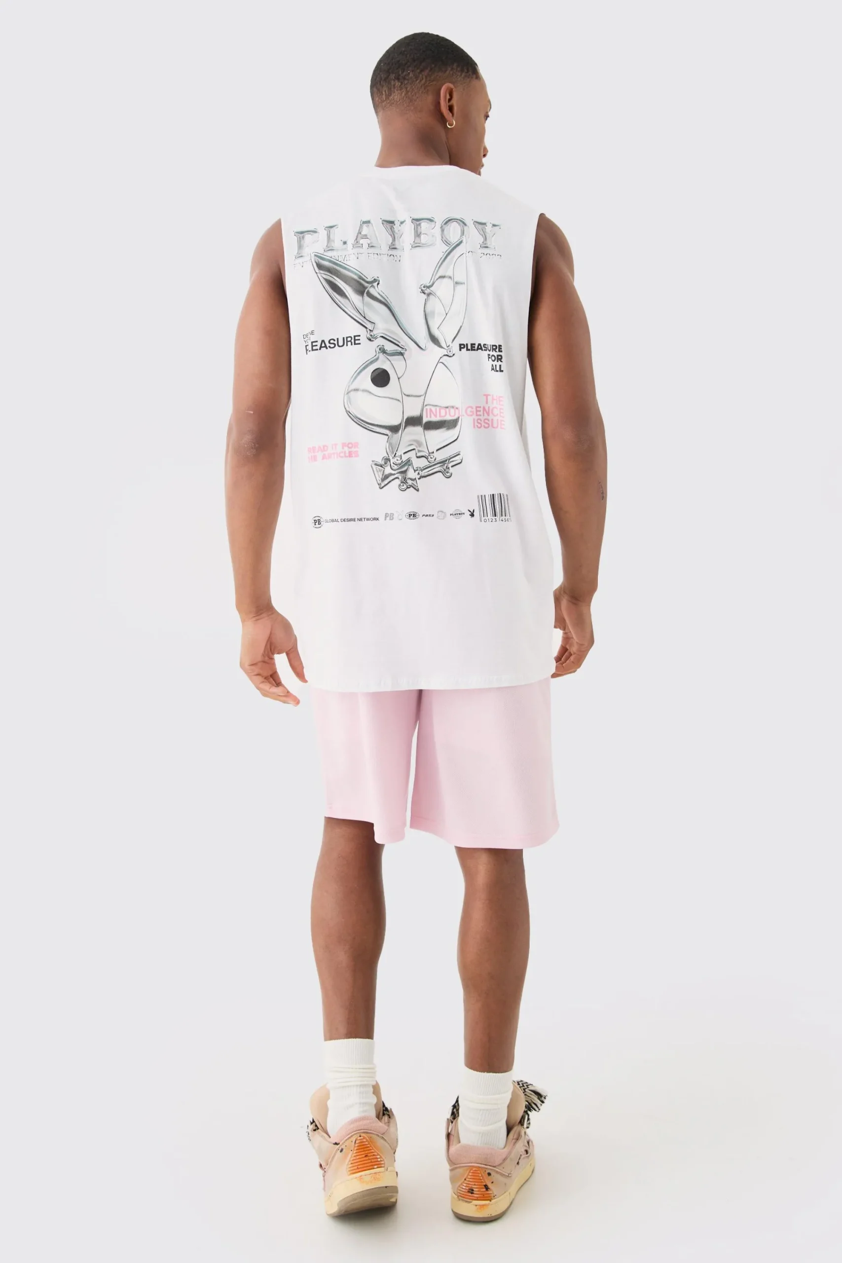 boohooMAN Mesh Printed Basketball Short | UK| Shorts