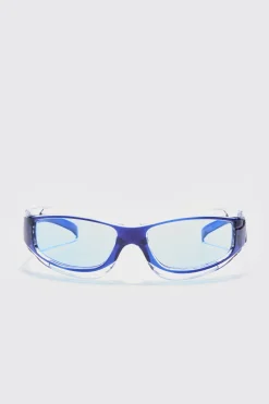 boohooMAN Metal Detail Sunglasses In | UK| Sunglasses