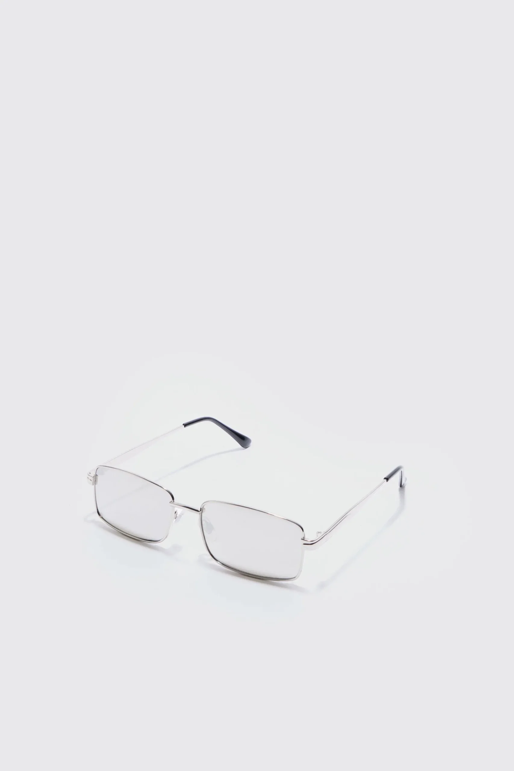 boohooMAN Metal Rectangular Sunglasses In | UK| Sunglasses