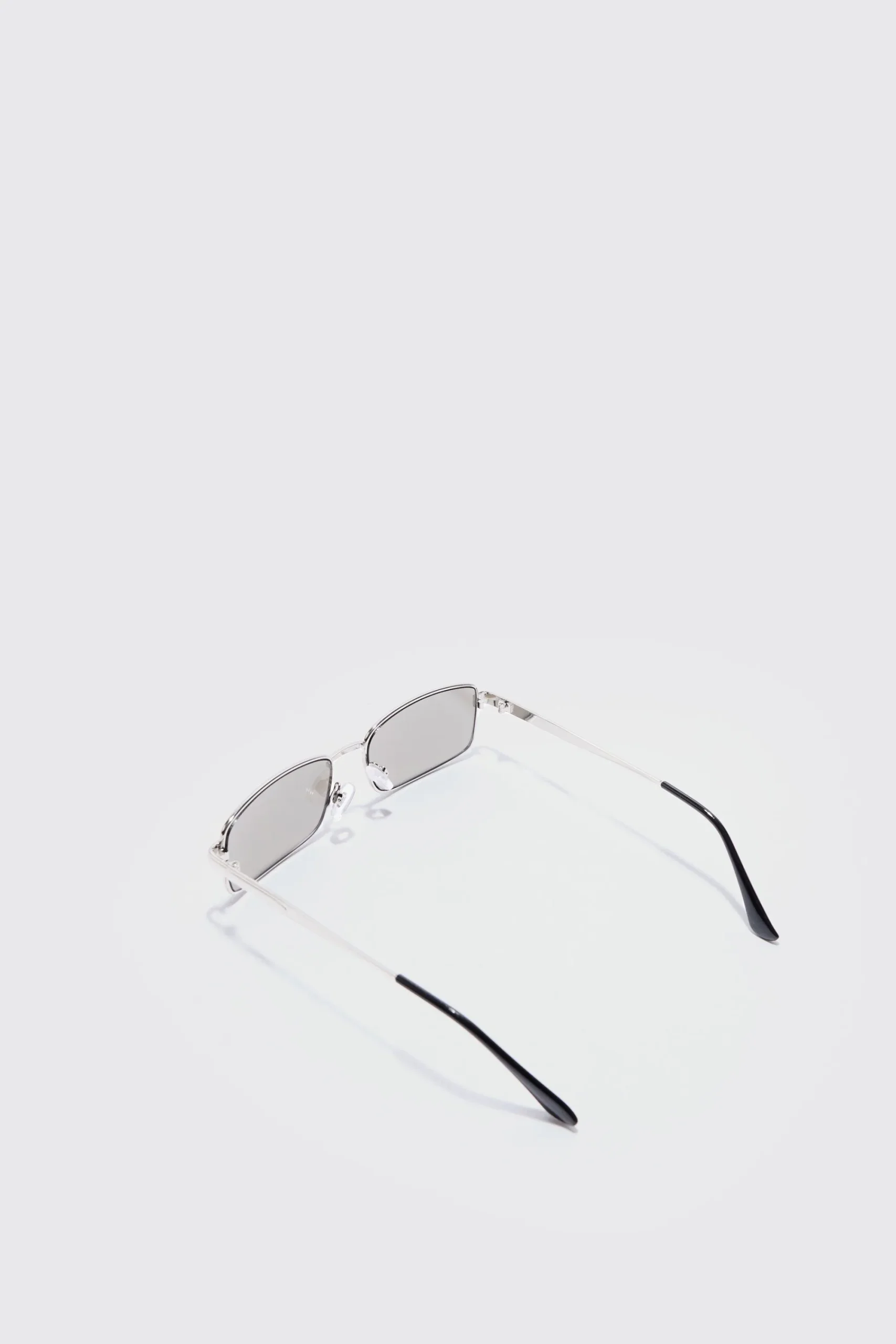 boohooMAN Metal Rectangular Sunglasses In | UK| Sunglasses