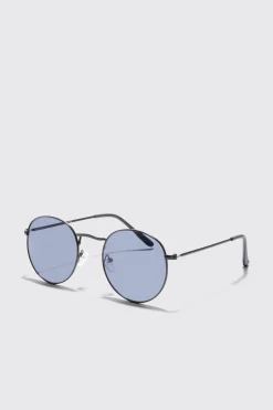boohooMAN Metal Round Sunglasses | UK| Sunglasses