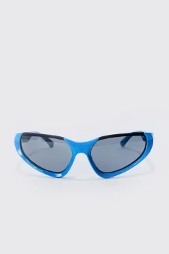 boohooMAN Metallic Frame Sunglasses In | UK| Sunglasses