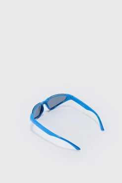 boohooMAN Metallic Frame Sunglasses In | UK| Sunglasses