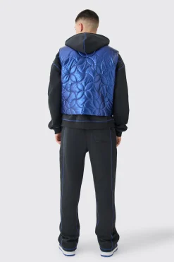 boohooMAN Metallic Quilted Gilet | UK| Coats & Jackets