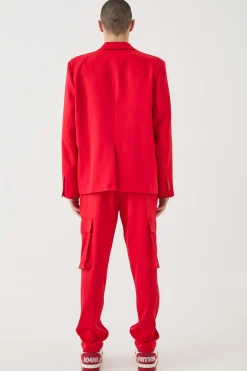 boohooMAN Mix & Match Tailo Cargo Trousers | UK| Suits & Tailoring|Trousers