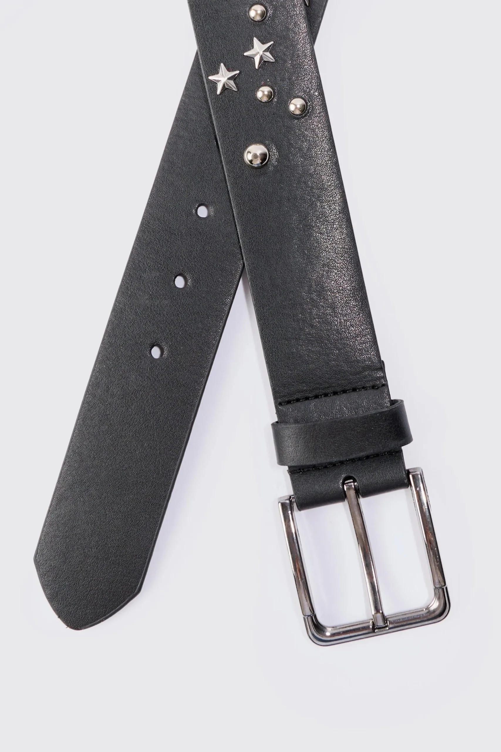 boohooMAN Mixed Hardware Pu Belt | UK| Belts