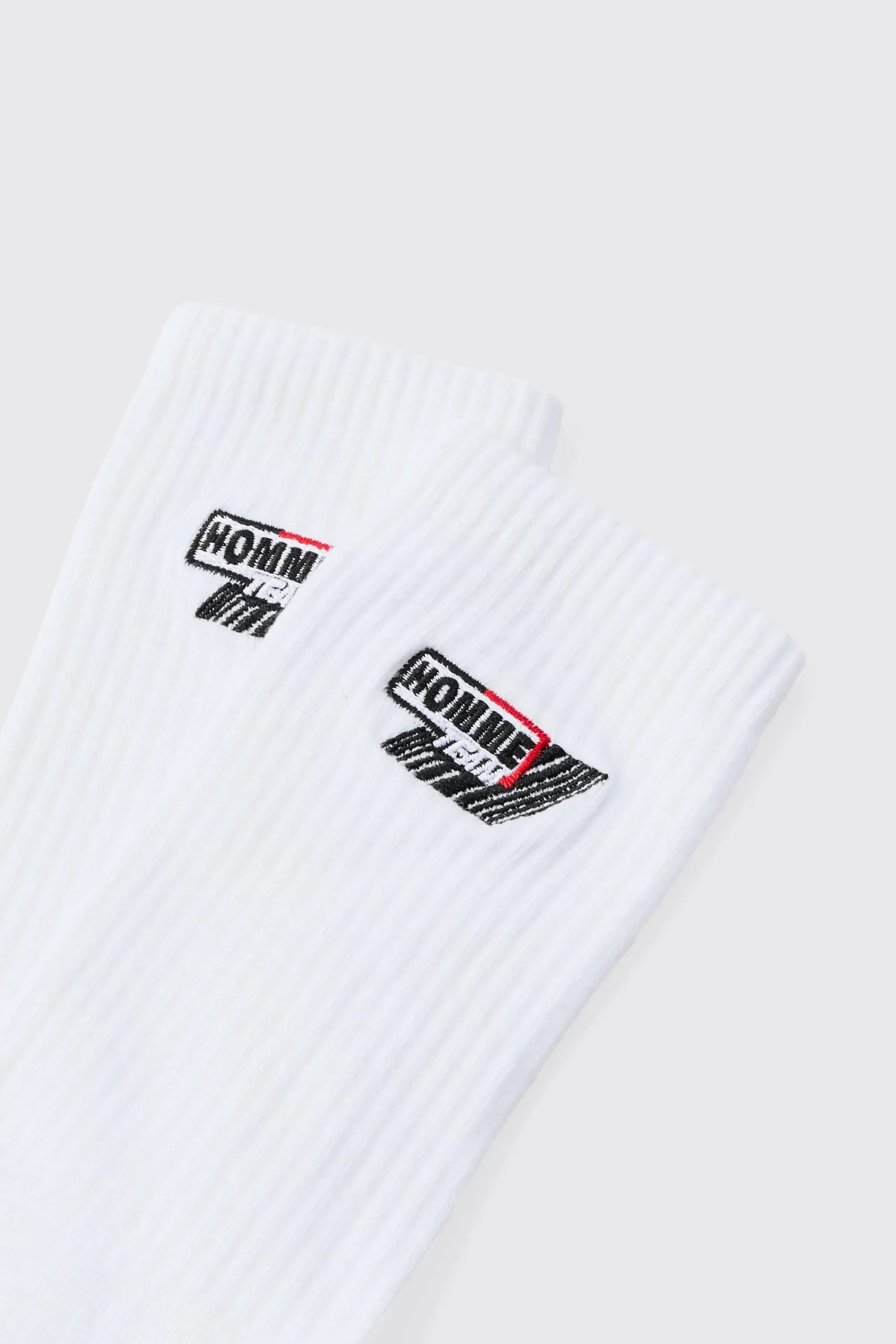 boohooMAN Moto Homme Embroidered Socks | UK| Underwear & Socks|Underwear & Socks