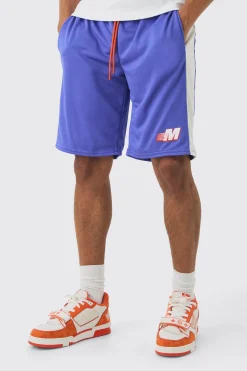 boohooMAN Moto Mesh Basketball Short | UK| Shorts