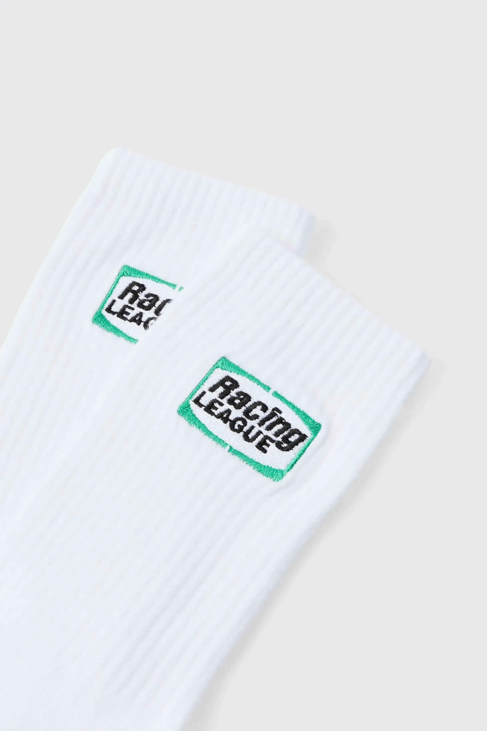 boohooMAN Moto Racing League Embroidered Socks | UK| Underwear & Socks|Underwear & Socks