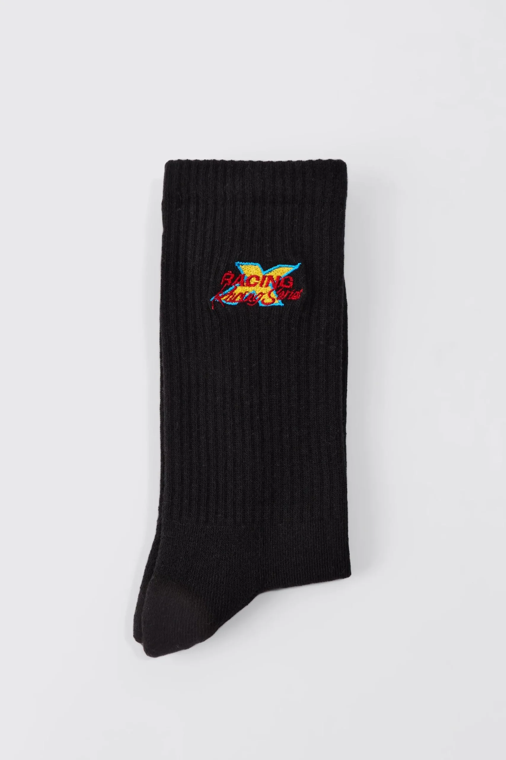 boohooMAN Moto Racing Series Embroidered Socks | UK| Underwear & Socks|Underwear & Socks