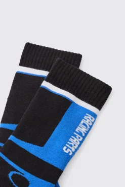 boohooMAN Moto Racing Socks | UK| Underwear & Socks|Underwear & Socks