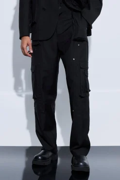 boohooMAN Multi Cargo Pocket Boxy Suit | UK| Suits & Tailoring