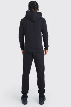 boohooMAN Muscle Fit Ofcl Man Hooded Tracksuit | UK| Tracksuits