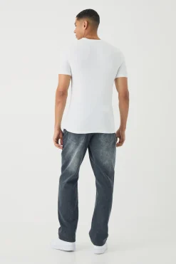 Muscle Limited Edition Print T-Shirt | UK^boohooMAN Best