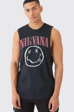 Nirvana License Tank | UK^boohooMAN Sale